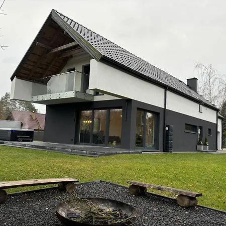 Villa Enklawa - Nowoczesny Dom Nad Jeziorem, 6 Sypialni, Jacuzzi Winiec