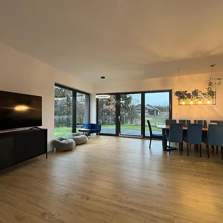 Vila Enklawa - Nowoczesny Dom Nad Jeziorem, 6 Sypialni, Jacuzzi *