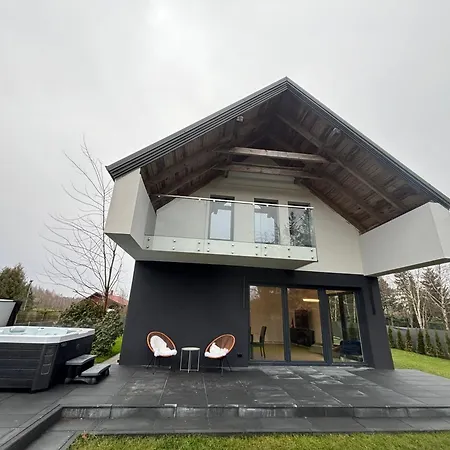 Villa Enklawa - Nowoczesny Dom Nad Jeziorem, 6 Sypialni, Jacuzzi Winiec